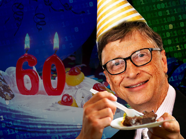 Happy birthday Bill Gates! A look back at 60 years of   