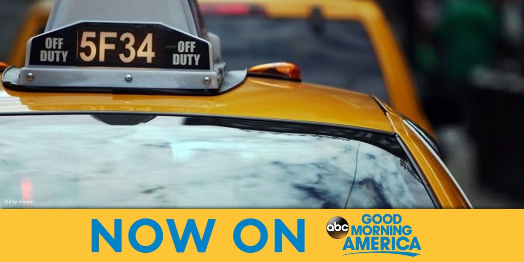 GMA's tweet photo. NOW ON @GMA: Taxi meters: are you being taken for a ride? @tjholmes looks at being overcharged in cabs. https://t.co/TE7hWw9sjG