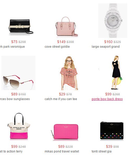 dealmoon.com/Up-to-75-off-S… kate spade offers Up to 75% off Surprise Sale.
