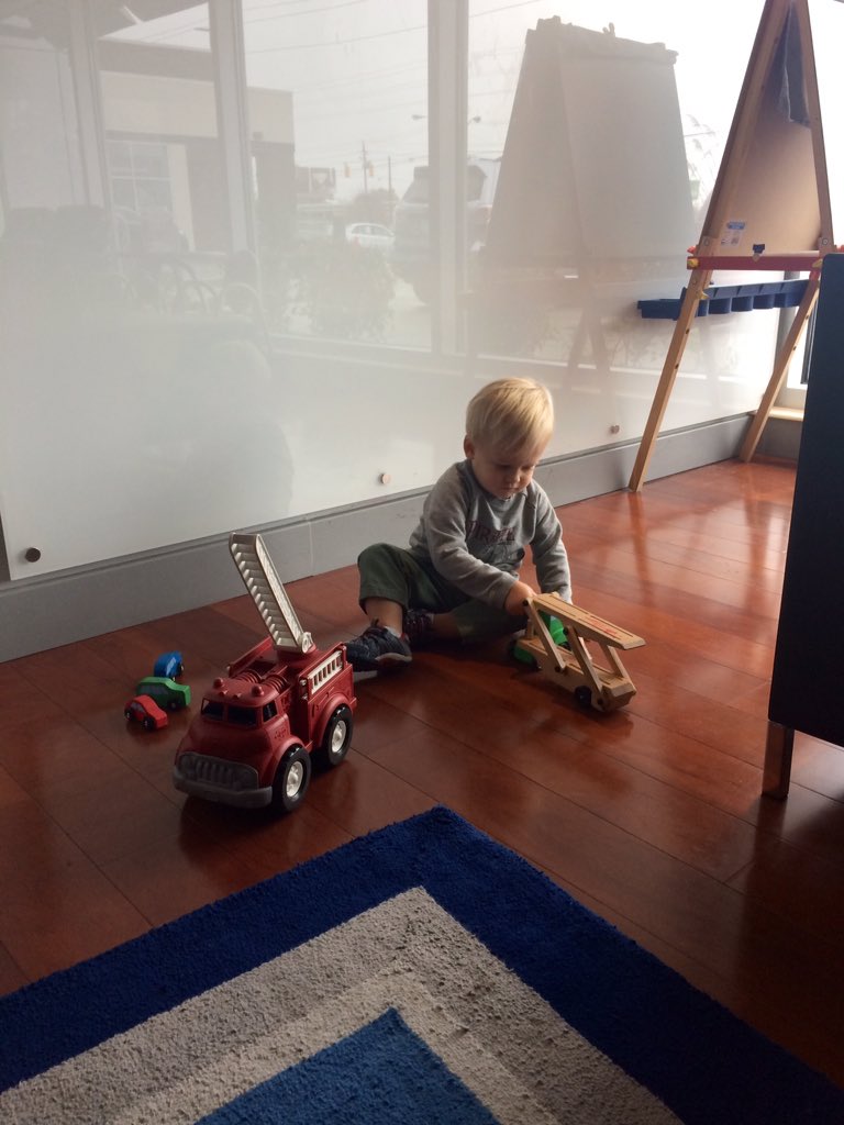 CarrieMorris88's tweet photo. Thanks Tom Wood Subaru for the awesome play area! Of course the toys are green toys ♻️💖 #subaru #subaru4life https://t.co/Zgok0H2FGq