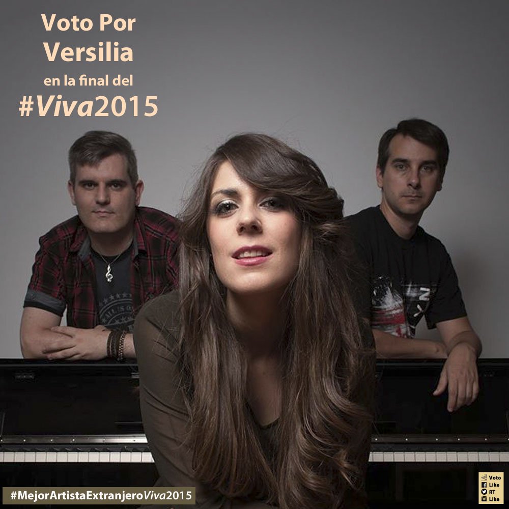 vivamusicco's tweet photo. Final #Viva2015 1 RT es 1 voto por @VersiliaMusic Vota aquí, en Facebook, Instagram y en https://t.co/zxGnRD7ENw https://t.co/C4yF6voqkp
