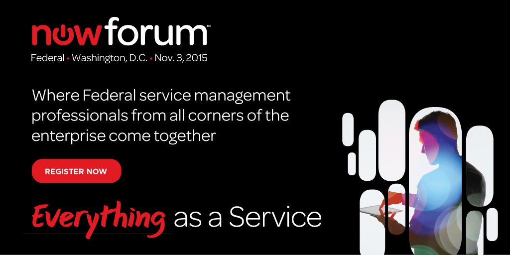 AccentureFed's tweet photo. Proud Premier Sponsor of the @ServiceNow Federal #NowForum #NowDC15 https://t.co/rJx8ZIdygb