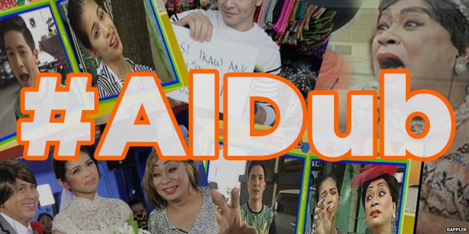 BBCWorld's tweet photo. People in the Philippines are going crazy about lip-syncing duo AlDub https://t.co/jC1GWKnu3M (via @heathrchen) https://t.co/8VdRKjsSVZ