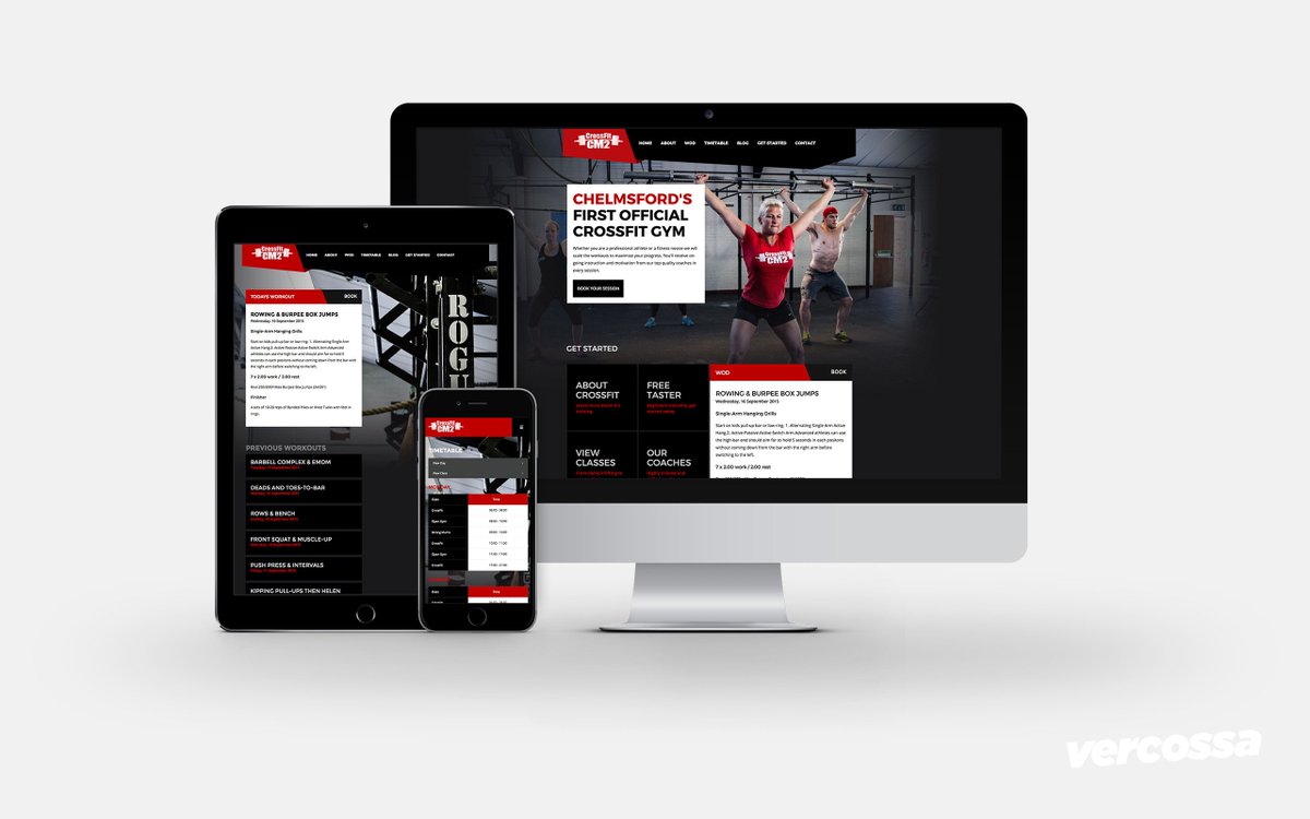 vercossa's tweet photo. Working on the new website for @RobCrossFitCM2 . Launching soon! #crossfit #webdesign #webdevelopment https://t.co/sgybCGnjQd
