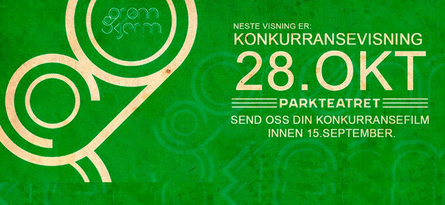 parkteatret's tweet photo. I kveld er kortfilmkvelden @Gronnskjerm tilbake på huset! Gratis inngang, dører åpner 19.30 https://t.co/zMwwPeApk9 https://t.co/ur05cG4a9R