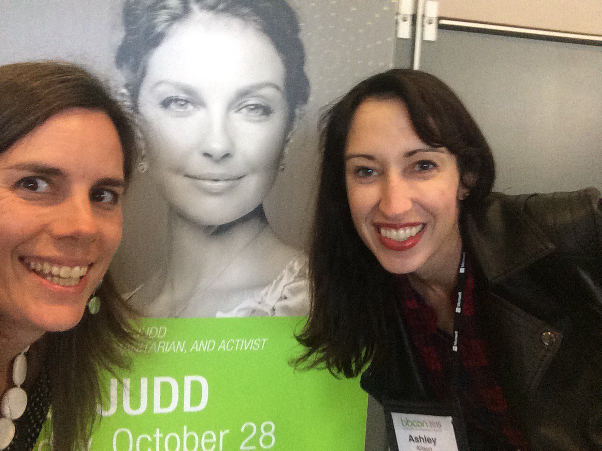 luvthemtns's tweet photo. The Ashley's from @Care2Team are ready for @AshleyJudd @ashleylallison #bbcon2015 https://t.co/yXtv563Anq