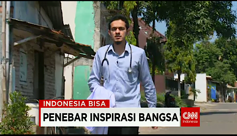 CNNIDdaily's tweet photo. Klinik asuransi sampah yang digagas @Gamal_Albinsaid sempat mengundang perhatian dunia. #IndonesiaBisa https://t.co/cY2v32xdPJ
