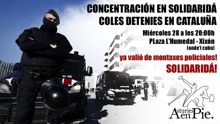 RadioKras's tweet photo. URXENTE
@asturiesenpie convoca hoy en Xixón CONCENTRACIÓN en solidaridá coles deteníes en Cataluña.
#EnSinMordaces https://t.co/4KZ6jTNDXr