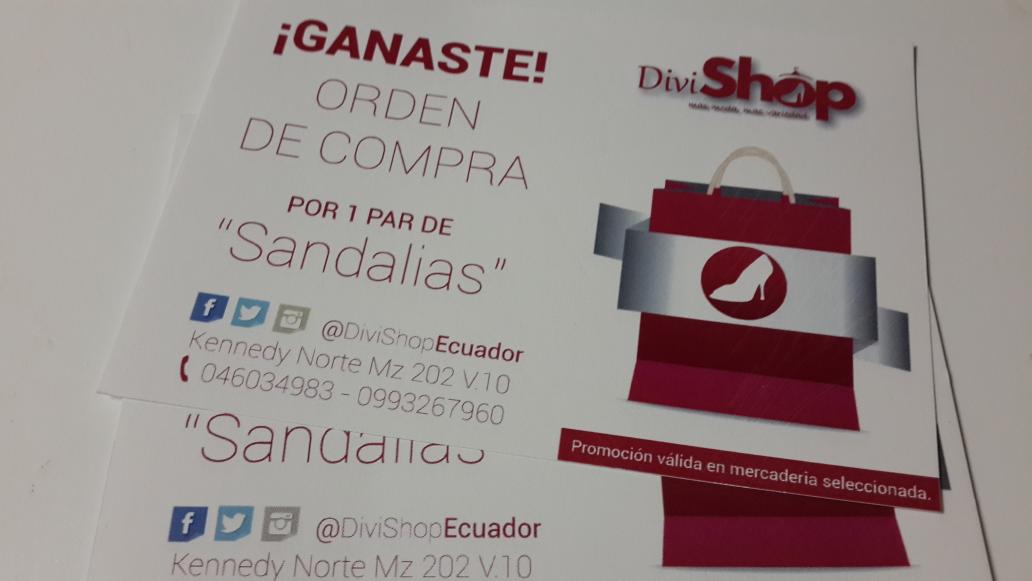 ¿Ya participaste por tu orden de compra de <a href="/divishopecuador/">Divishop Ecuador</a>?

¡Dale RT y participa para ser la ganadora!
