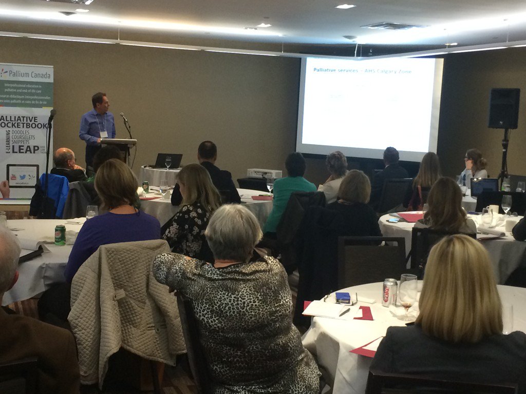 palliumcanada's tweet photo. Dr. Martin Labrie presenting on practical applications of Compassionate Communities in Canada at #CCsym2015 https://t.co/YRqgArfmXl