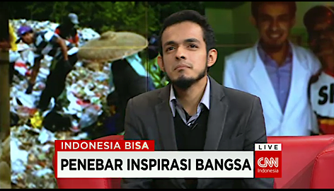 CNNIDdaily's tweet photo. "Jangan mati-matian mengejar sesuatu yang tidak kita bawa mati." 
— @Gamal_Albinsaid 

#IndonesiaBisa 
https://t.co/yKhuozhrcj