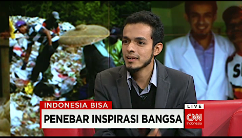 CNNIDdaily's tweet photo. "Jangan mati-matian mengejar sesuatu yang tidak kita bawa mati." 
— @Gamal_Albinsaid 

#IndonesiaBisa 
https://t.co/yKhuozhrcj