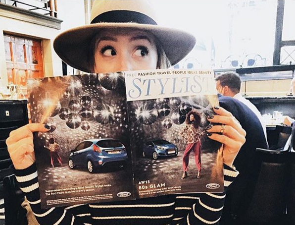 StylistMagazine's tweet photo. Congratulations to @SrhMikaela, our @forduk #FiestaStylista winner. Which of her 3 covers did  you pick up today? https://t.co/hvssEYwGm0