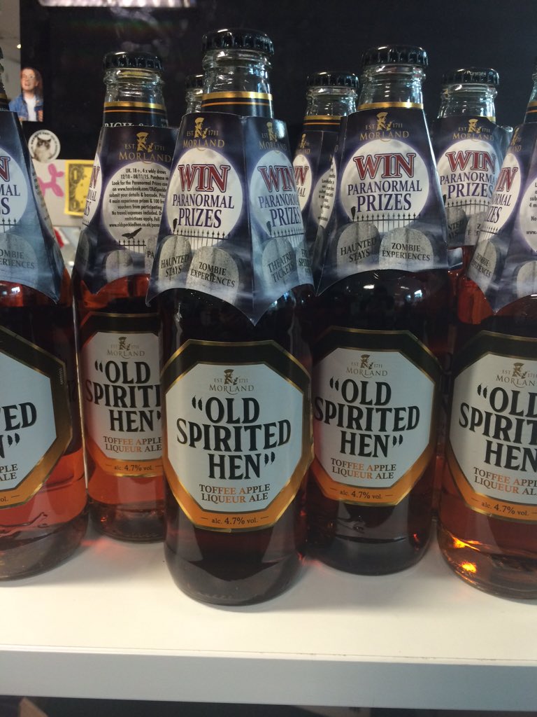 heatworld's tweet photo. Look at all this lovely Toffee Apple @speckledhenry. It's not too early to guzzle one now is it? #OldSpiritedHen #PR https://t.co/qxKOzcnmUI