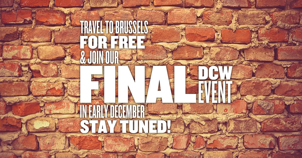1989DCW's tweet photo. Final #DCW2015 event is #ComingSoon! Be prepared to travel to #Brussels in early December. #BerlinWall #anniversary https://t.co/8f4jlrh9Xr
