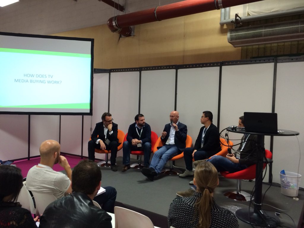 RT4dan's tweet photo. Live from the panel with @VolkerDressel  @the_gameco #GCE #TV #advertising @QuaidMedia https://t.co/UJnRbdgSNh