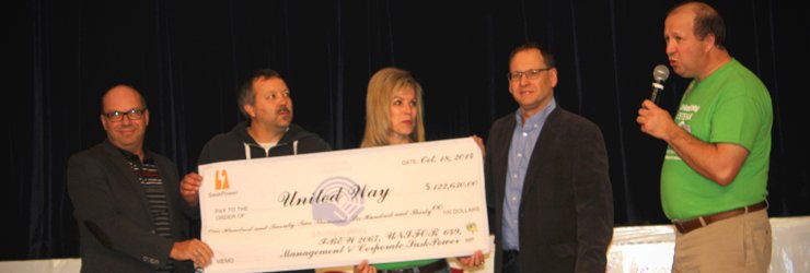 SaskPower's tweet image. For employee Doug McDavid, giving to the Estevan United Way is very personal. bit.ly/1Mt1Pk9 #spcommunity