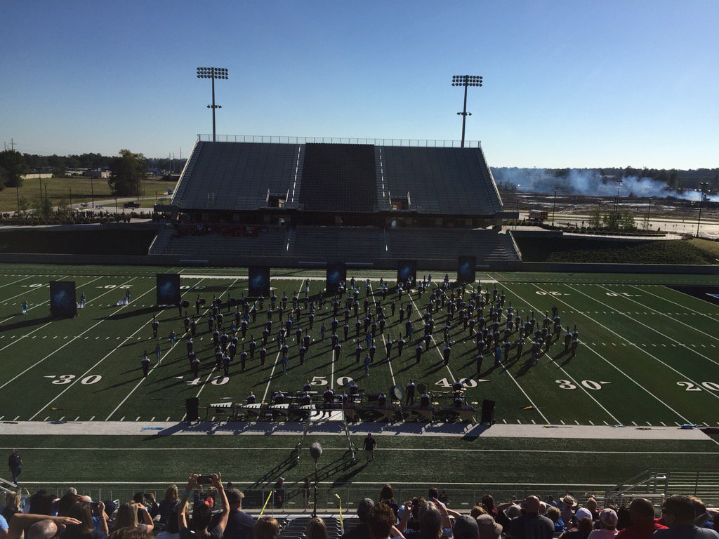 TMHS Band has great performance at the 5A area marching contest.