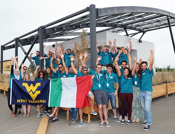 wvustatler's tweet photo. @WVUUTV_Solar reflects on competition https://t.co/cM3wOJz7El https://t.co/gIE5EzNc3B
