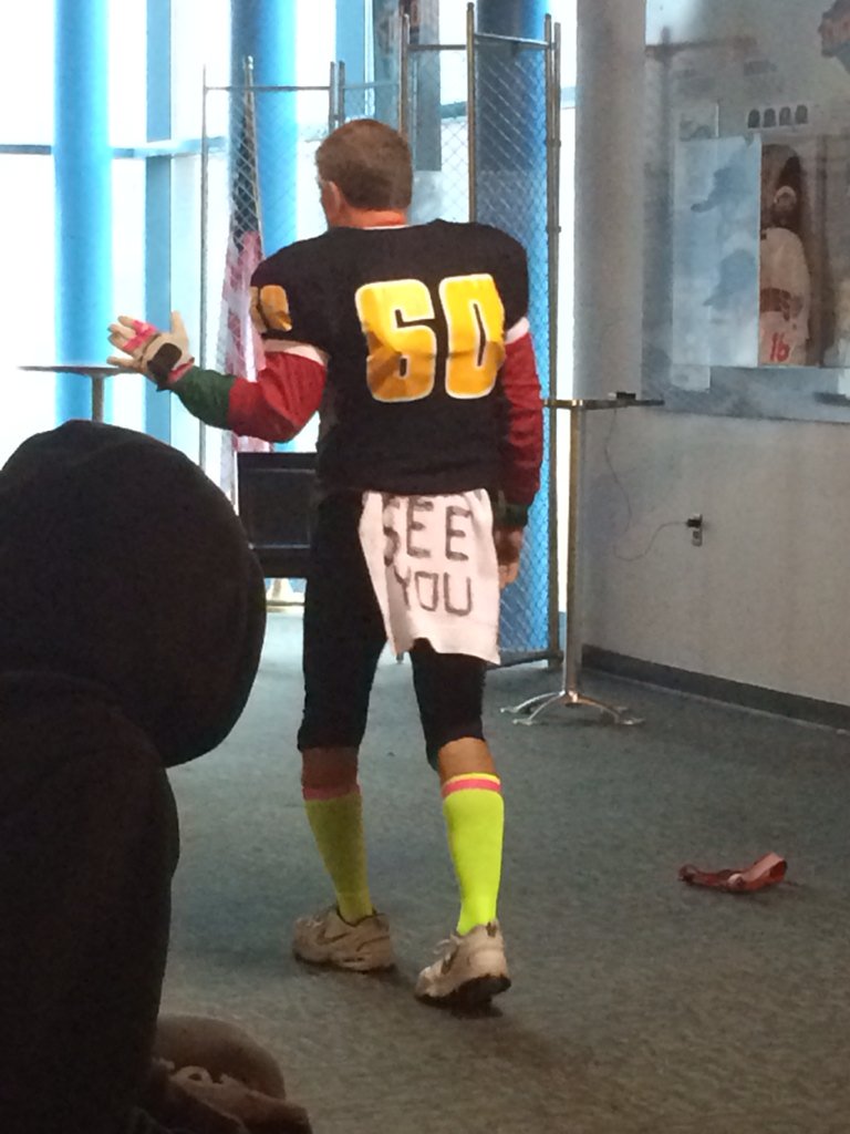 CoachWoods's tweet image. Coach Terry Shea addressing our uniform policy in the FXFL. No better way to get the point across @FootballScoop