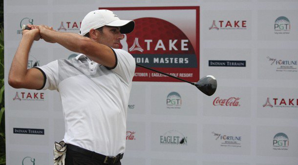 pgtofindia's tweet photo. #TAKEMasters #GregMoss blasts 10-under-62 for Rd 1 lead, #HimmatRai 2nd at 64 @Halo_Golf https://t.co/uKeWpuvZO2