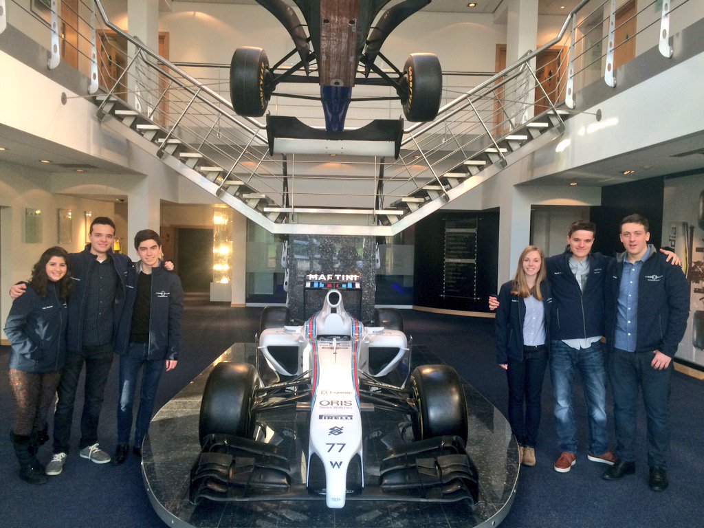 We've had 6 of our 11 #EngineeringAcademy students with us today; Ana, Max, Declan, Rachel, George &amp; James <a href="/Randstad/">Randstad</a>