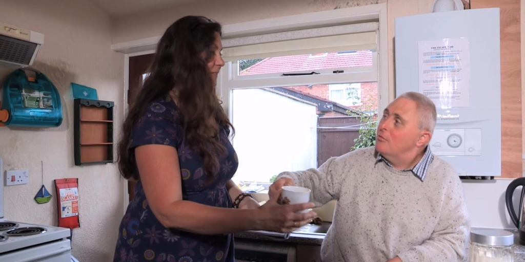 PennineCareNHS's tweet photo. #Bury man with Down’s syndrome and #dementia thanks specialist health staff https://t.co/vd1vEVK4Iv https://t.co/RZwQMsfRzz