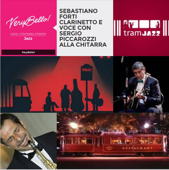 VeryBello's tweet photo. #Oggi sul @TramJazz Lazy Mississippi: Sebastiano Forti Clarinetto e Voce con Sergio Piccarozzi alla chitarra #Roma https://t.co/34eFUI1Til