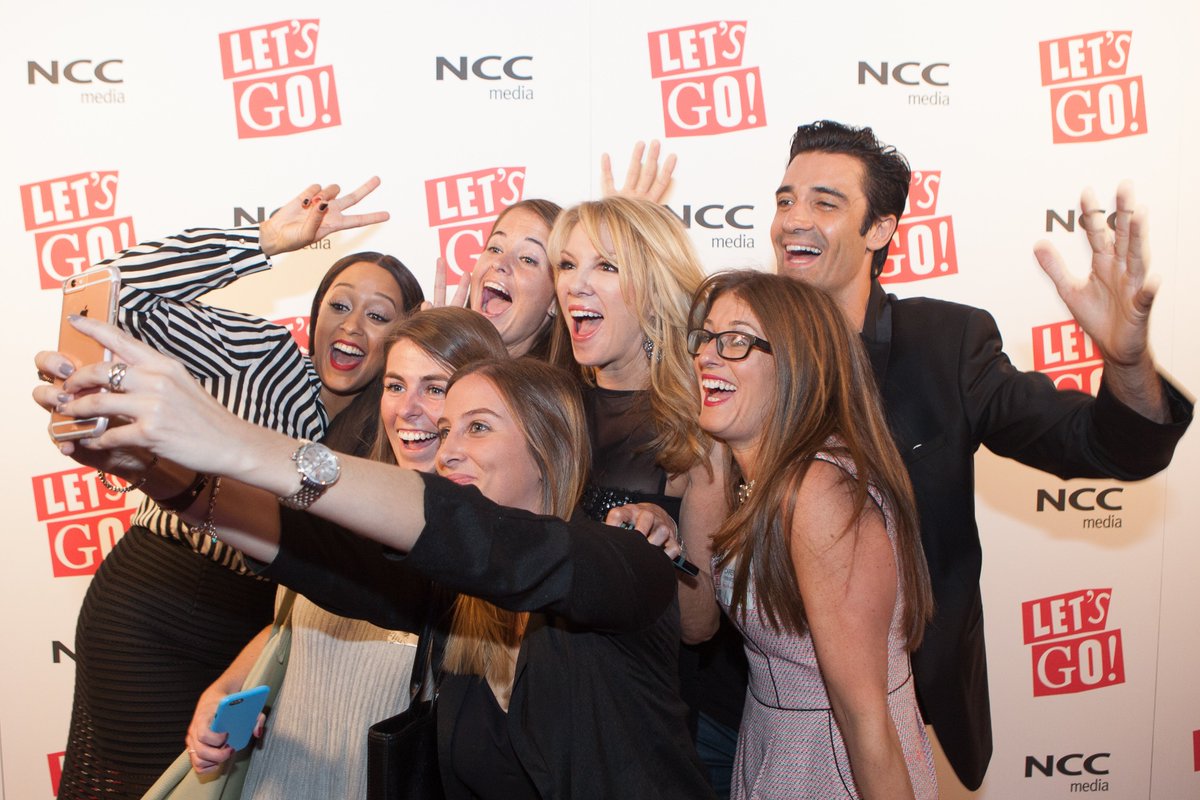 MeetAmpersand's tweet photo. Get ur selfie sticks ready Dallas, we've got @GillesMarini &amp; @TiaMowry coming for your close-up, tonight! #LetsGONCC https://t.co/3bP2e4Q9f5