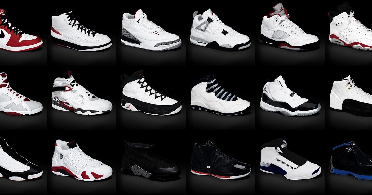 jordans in order