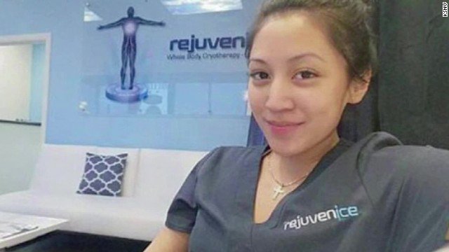 CNN's tweet photo. Correction: Cryotherapy death calls benefits of health trend into question (corrects photo) https://t.co/btwqIny93q https://t.co/4a5ktCeaT3