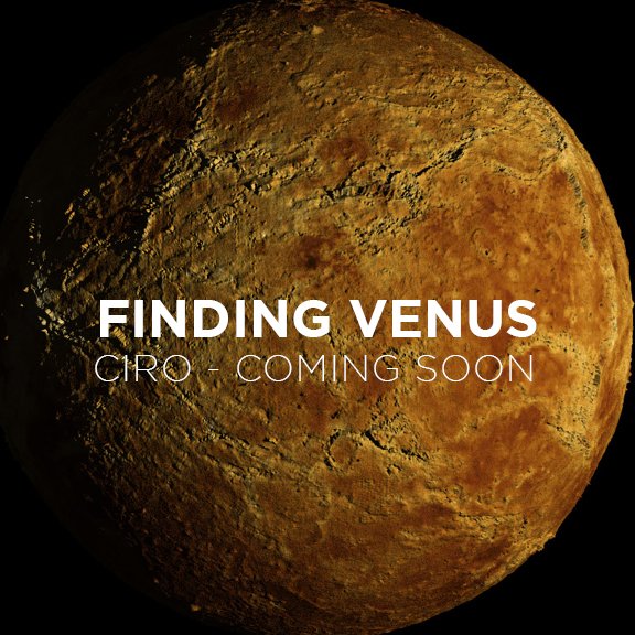 FindingVenus's tweet image. COMING SOON! OUR FIRST SINGLE "CIRO"... Original Album Artwork Cover #FindingVenus