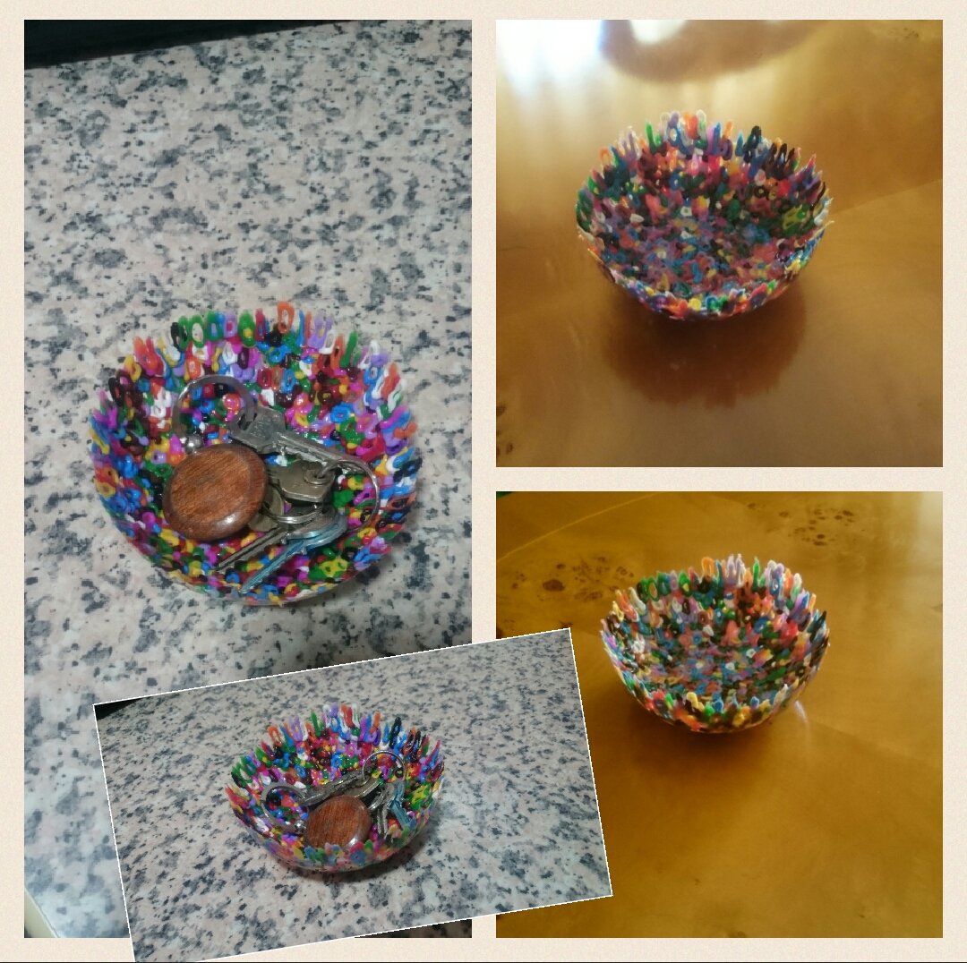 VicAlcHama's tweet photo. ¿Quieres un bol para dejar tus llaves, tus monedas o caramelos, o todo? Pues te traemos nuestros boles de #hamabeads https://t.co/Zbs0jHQ1sg