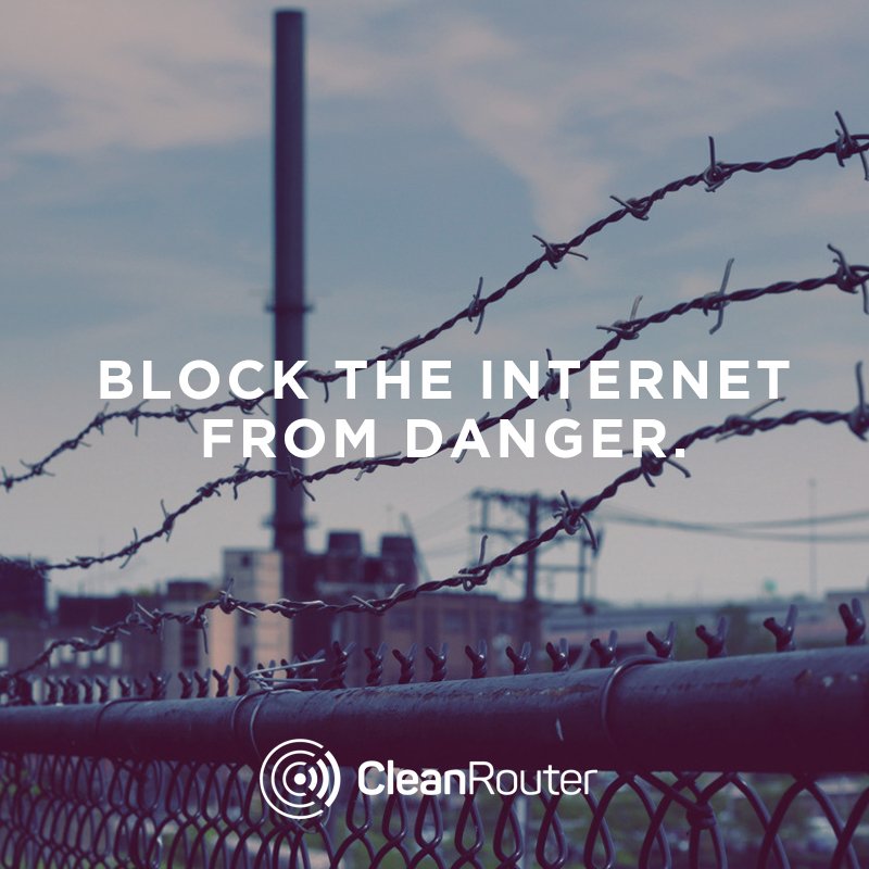 CleanRouter's tweet image. Block the internet from danger. Get your #CleanRouter at: CleanRouter.com