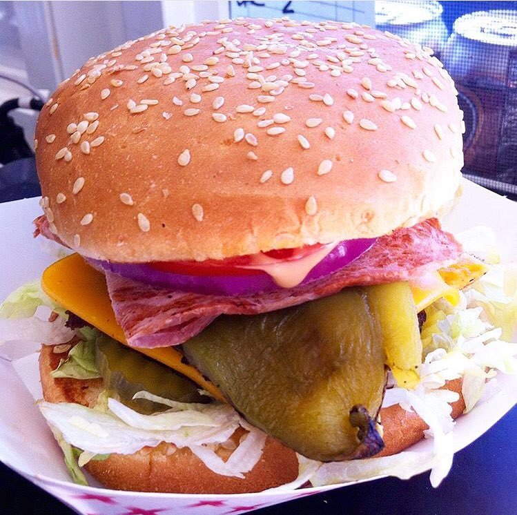 10/28 #lunch <a href="/TacosElTuca/">Tacos El Tuca</a> <a href="/nonoburger/">no no burger</a> @khaosanthaisf <a href="/FiretrailPizza/">FiretrailPizza</a> <a href="/LilBurma/">Lil Burma</a> <a href="/odangudon/">Odang Udon</a> and <a href="/BaconBaconSF/">Bacon Bacon</a>