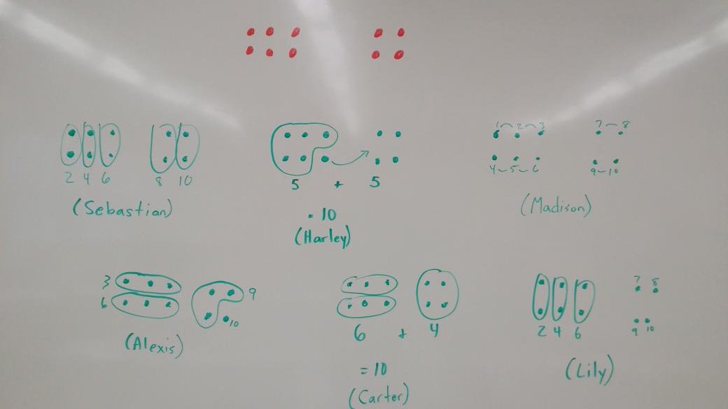 MrRiversPCB's tweet image. Beginning our #numbertalks in 2R! Some great strategies used by all. #mentalmath #thinkingaboutmath