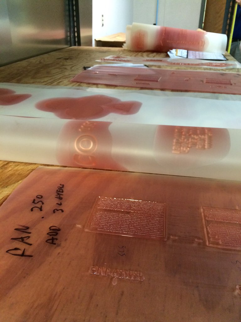 ogwagner's tweet photo. Thanks CGC for showing us how you make plates and do diecutting. #gcflexo @ClemsonGC https://t.co/O0p7MZxCAK
