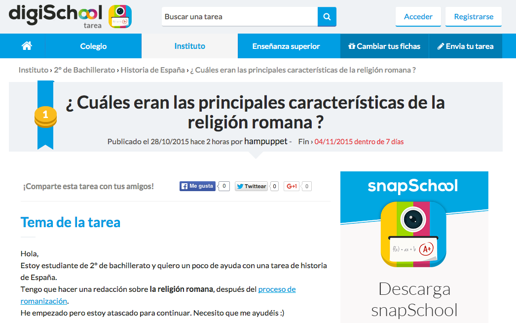 digiSchool_es's tweet photo. #AyudaTarea ¿Qué eran las principales características de la religión romana? Compártelo aquí▶https://t.co/H4sxBiwKJD https://t.co/U3WGlXmQGd