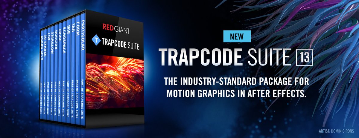 NEW | Introducing Trapcode Suite 13 - New versions of Particular, Mir, Shine + Trapcode Tao: redgiant.com/blog/2015/10/2…
