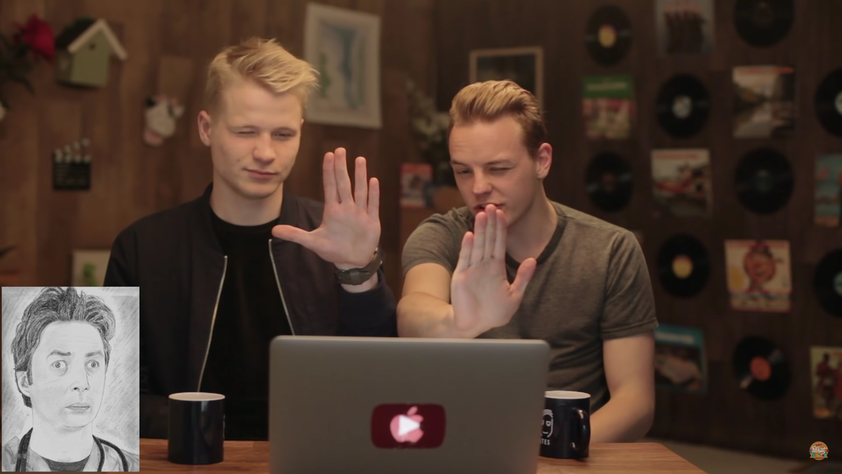 Potkast's tweet photo. #PotkastThrowback: Deskundig falende fanart analyseren met Professoren Kelvin en Peter. 😭 https://t.co/XeUQynbmqu https://t.co/4pR8TeErHs