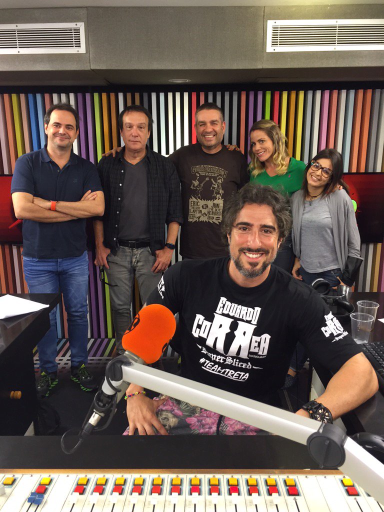 marcosmion's tweet photo. Obrigado aos meus parceiros do Panico e a todos vcs q ouviram! 👏🏼👏🏼 https://t.co/1rc7YoofpJ