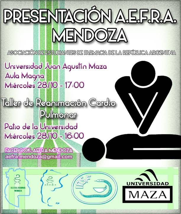 AEFRAoficial's tweet photo. Hoy es un día especial, hoy se presenta oficialmente AEFRA Mendoza. Bienvenidos! #SomosAEFRA #VivaLaPharmacie https://t.co/xpNGHVWUOH