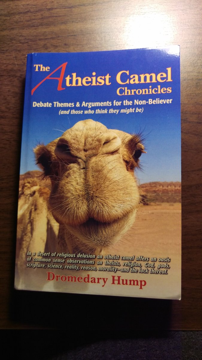 CFILibraries's tweet photo. #BookoftheDay Cataloged this work today by Dromedary Hump, "The Atheist Camel Chronicles." https://t.co/V9uiWuIRsb