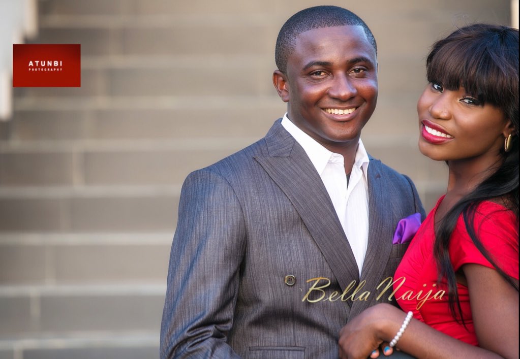#BBNWonderland bride Titi put fiancé Shola in the friend zone for a year before they dated! bellanaija.com/2015/10/28/a-b…
