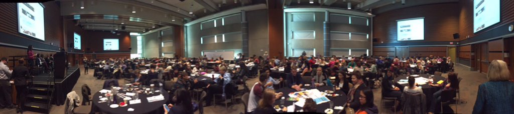 MRULeadChange's tweet photo. Over 400 of us in the @mountroyal4u community here today, learning and working together! #MRUCAC https://t.co/b9LrnlAu72