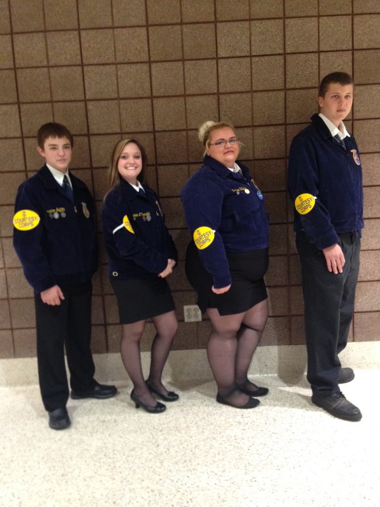 boonsboromdffa's tweet photo. The Boonsboro FFA Courtesy Corp members. Thank you for helping at National Convention this year! https://t.co/ZP9K5irO9W