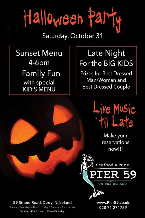 A few tables left for sat night ! Watch the parade from Pier59 <a href="/Derryvisitor/">Visit Derry</a> <a href="/Legenderryhour/">Derry Hour</a> <a href="/DerryFoodTours/">Derry FoodTours</a>