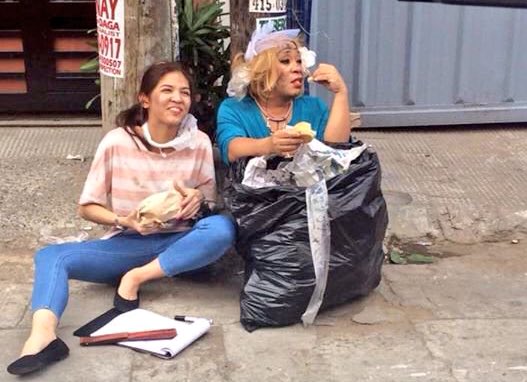 Lolagit and Yayagit.

#ALDUB15thWeeksary
