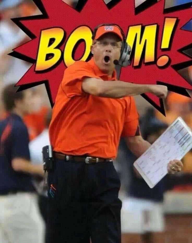 Happy 50th Birthday to Mr. Boom, Auburn head coach Gus Malzahn. 