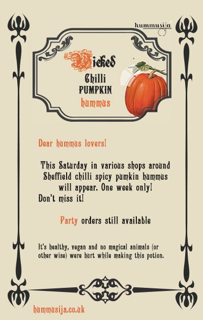 Special spicy pumpkin hummus! @mrpicklesfood @RegatherWorks Look for in your local deli shops Party orders avaliable